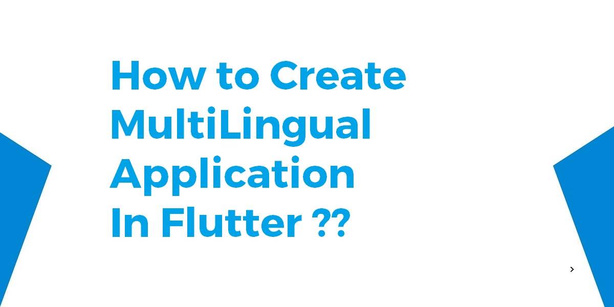 How to Create MultiLingual Application In Flutter